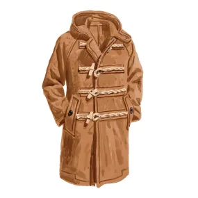 Men's British Wool Duffle Coat