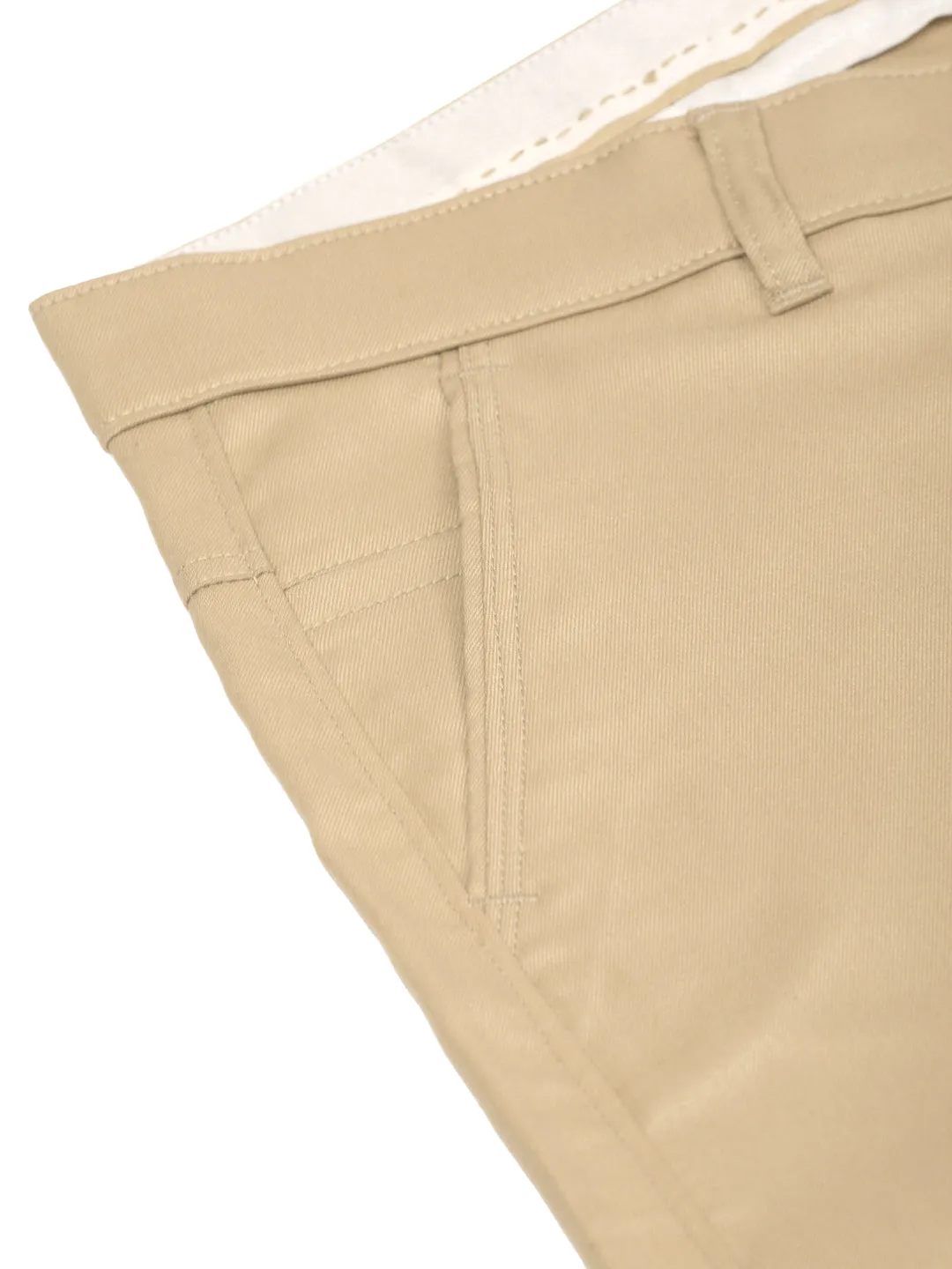 Men's Casual Cotton Solid Cargo Pants ( KGP 154 Beige ) - Jainish