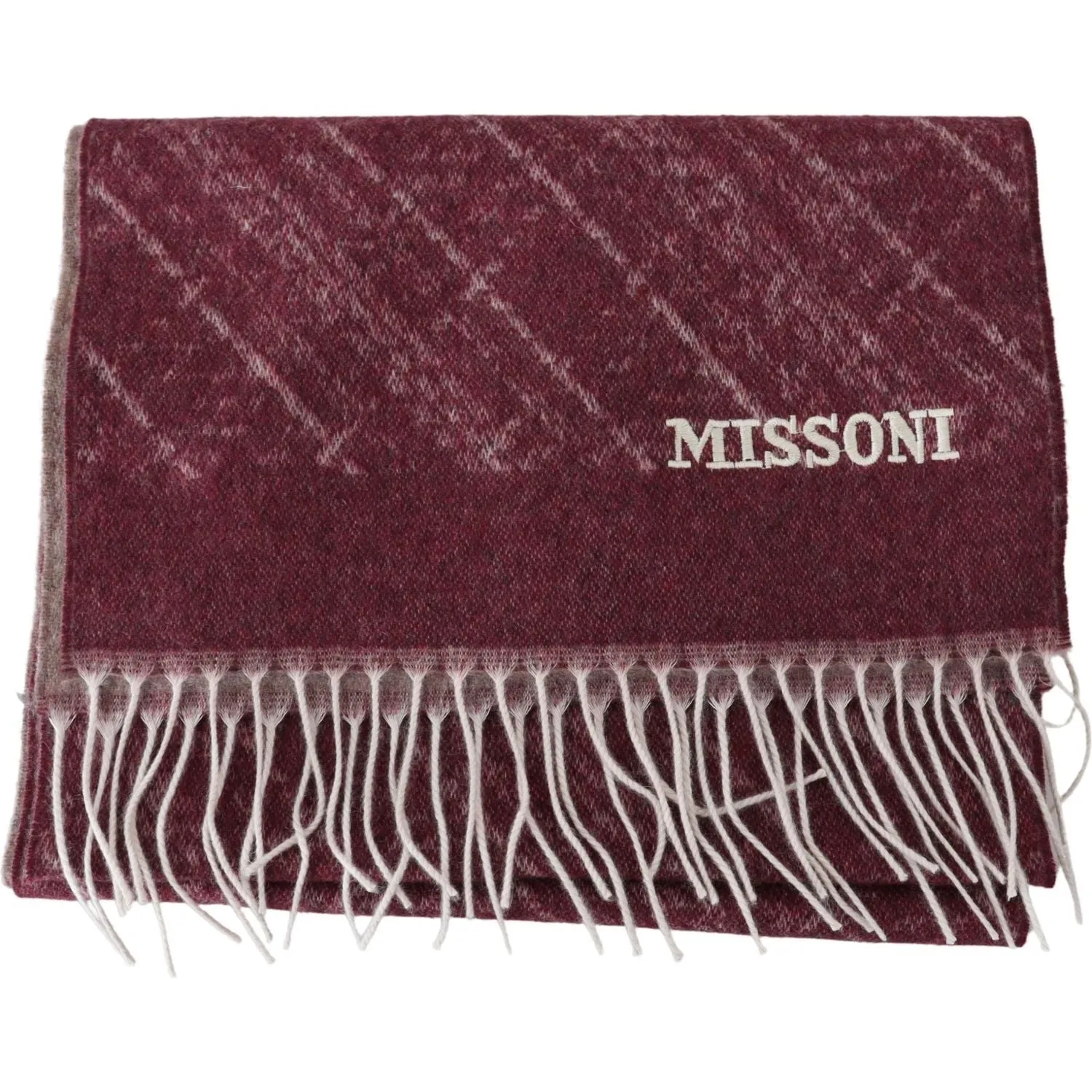 Missoni Elegant Cashmere Fringed Scarf