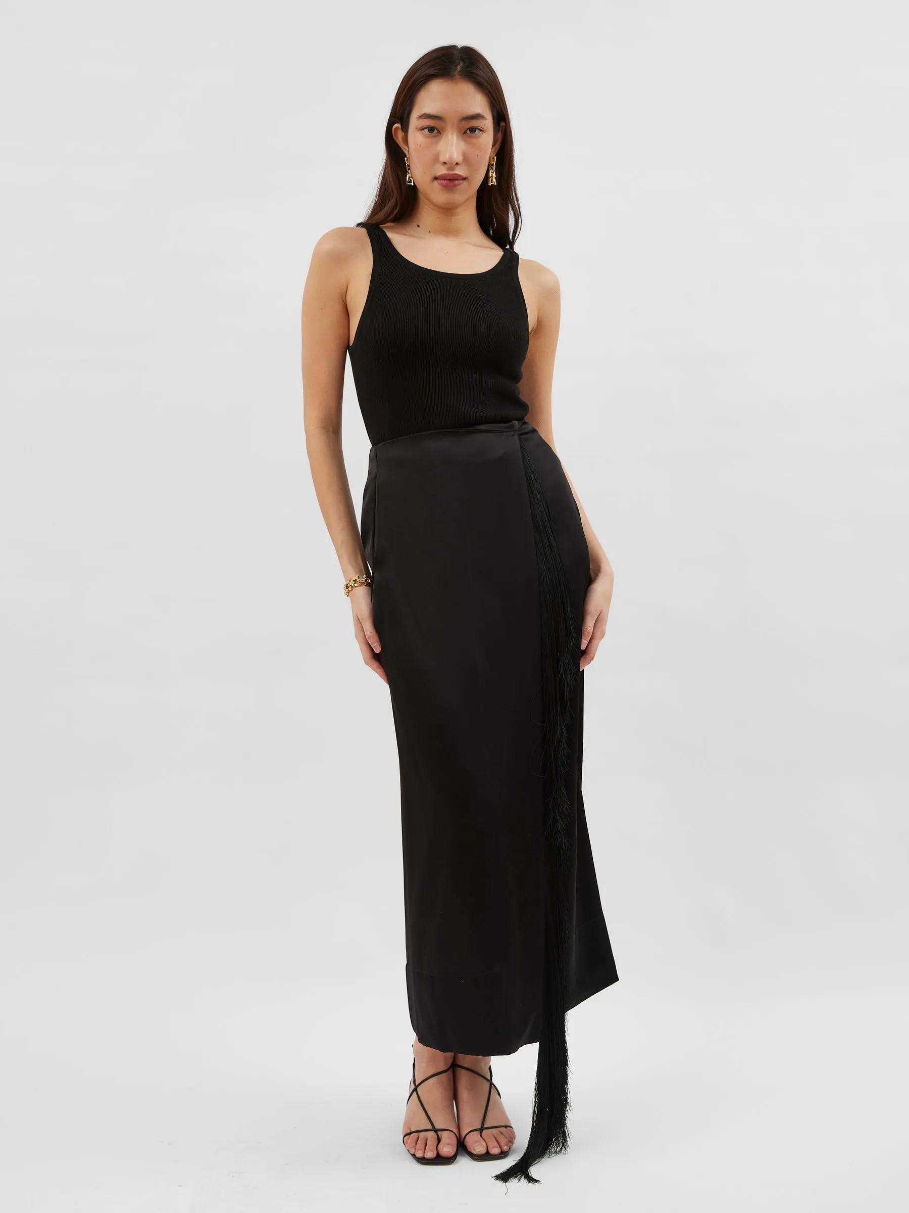 Mono Split Column Skirt