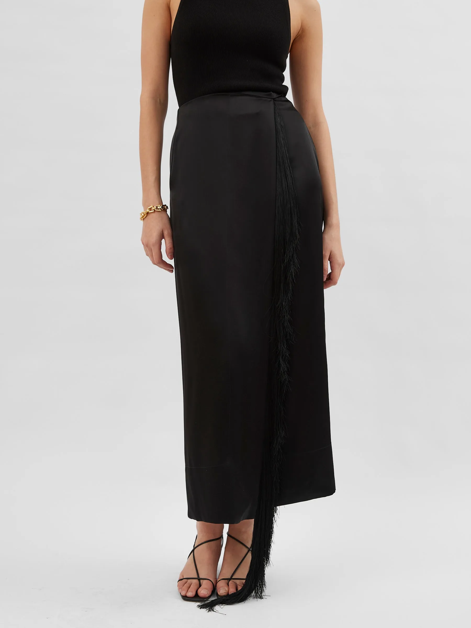 Mono Split Column Skirt