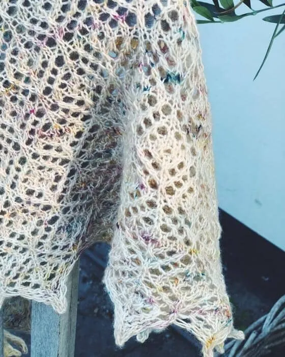 Mrs H's summer shawl by Önling, knitting pattern