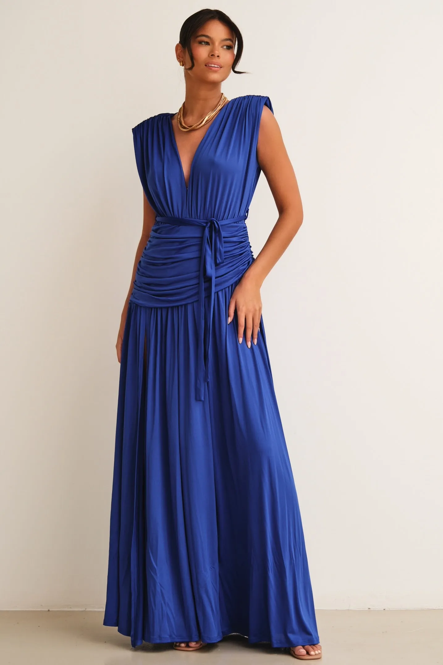 Myra Maxi Dress Blue