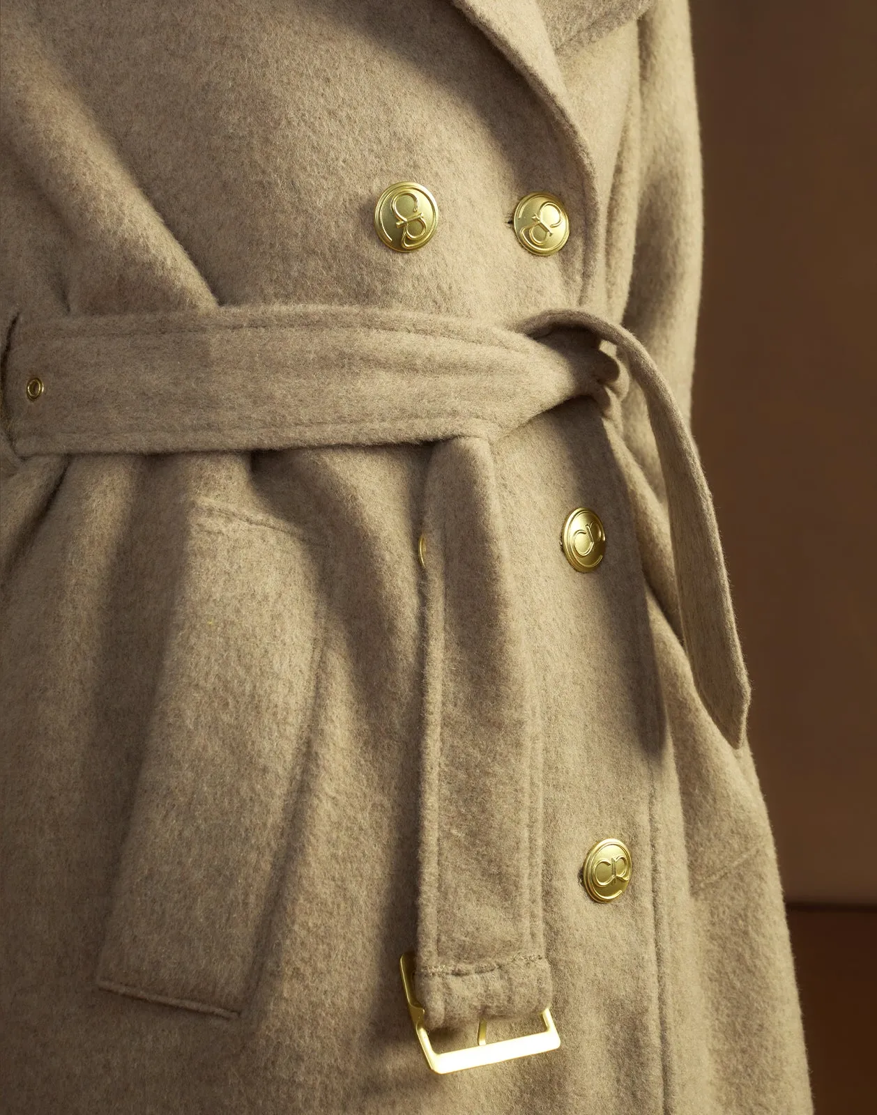 Noa Wool Trench Coat