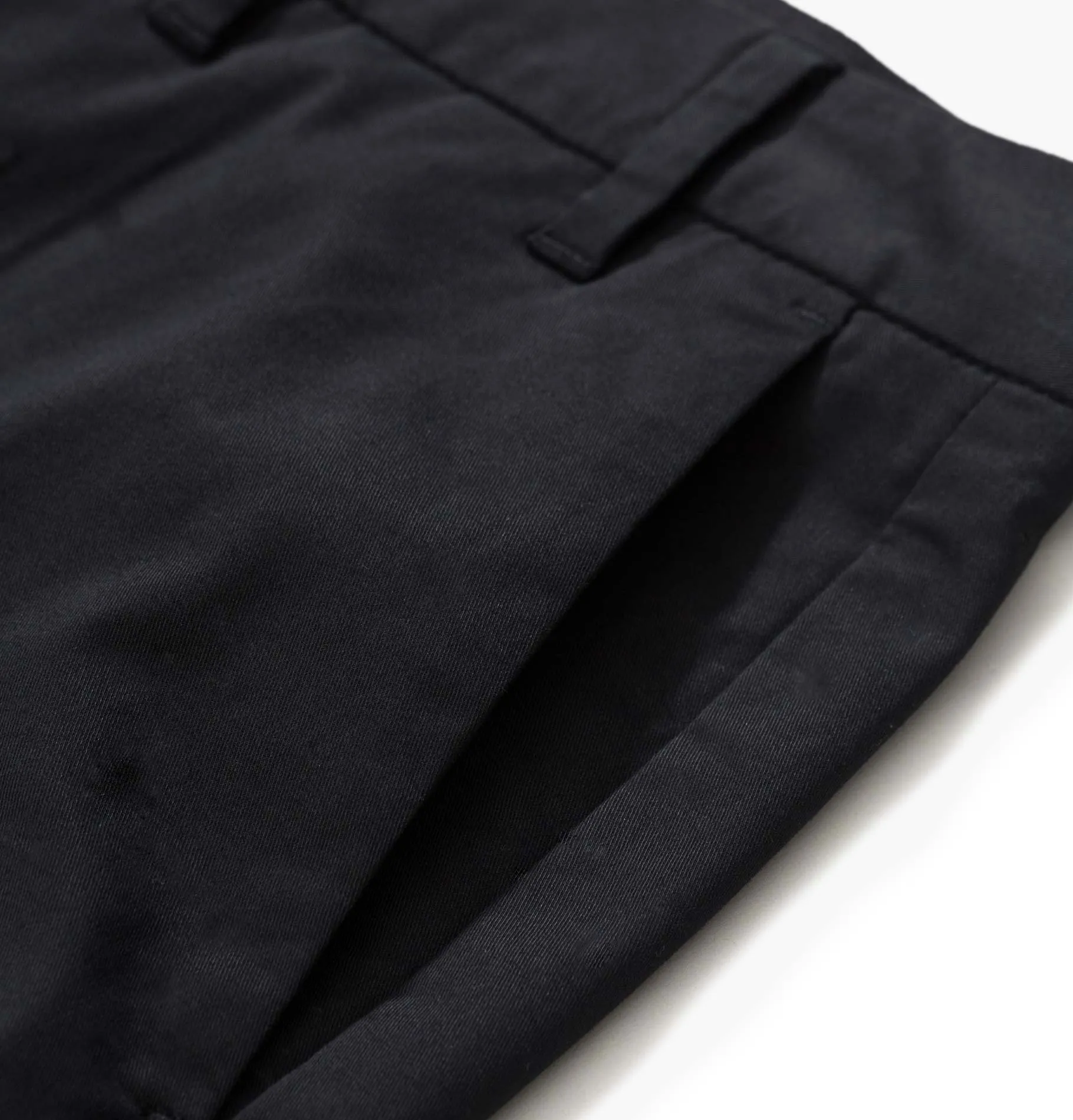 Norse Projects Aros Slim Light Stretch Chinos - Black