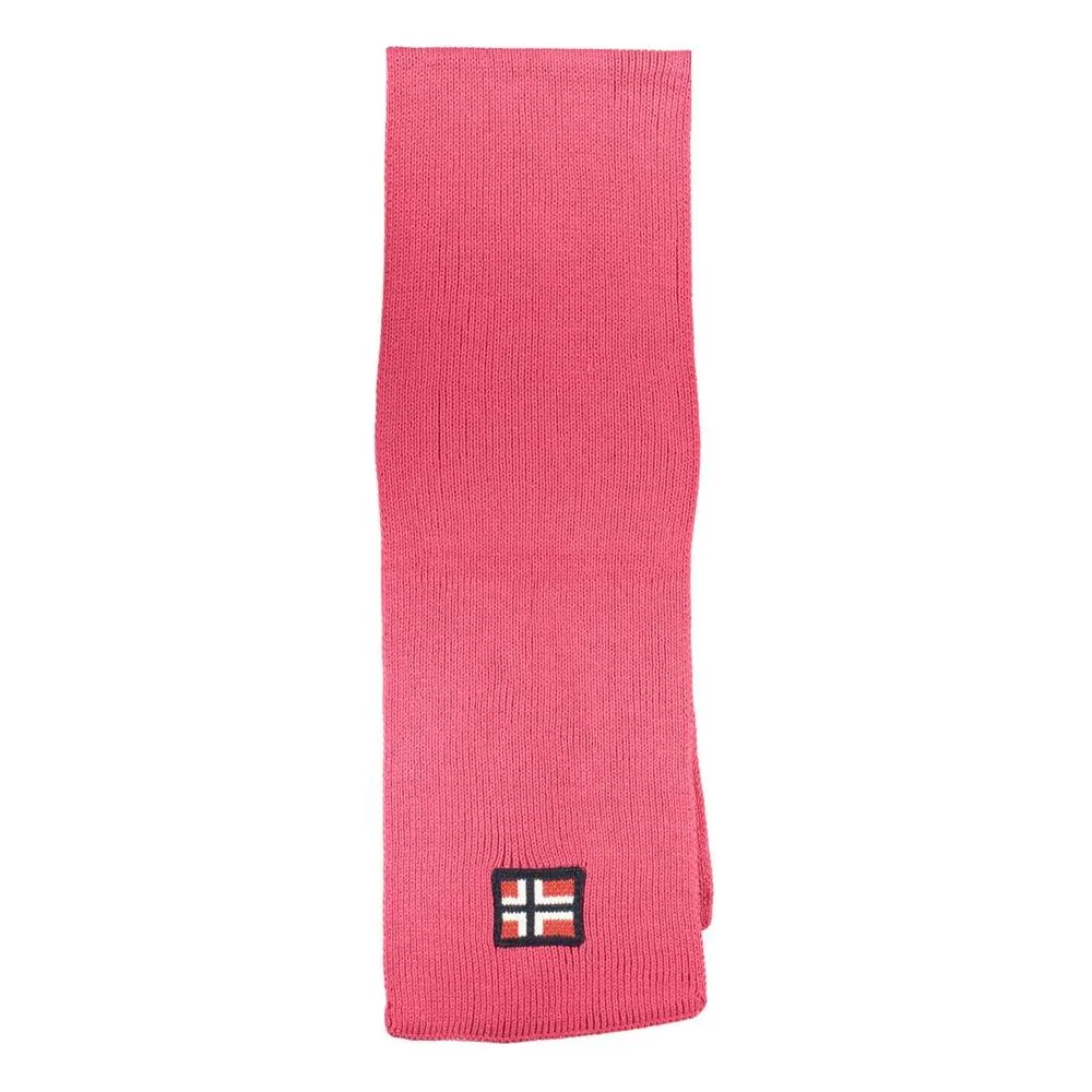 Norway 1963 Pink Acrylic Scarf