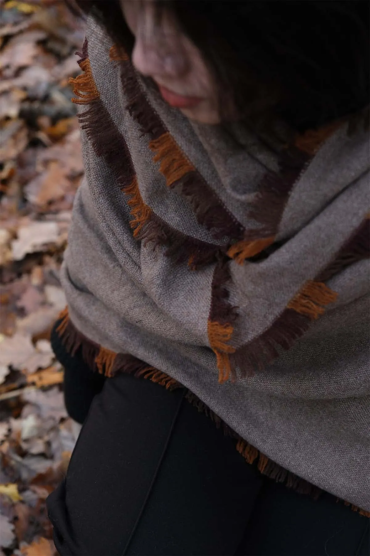 Oats & Rice - Fringe Scarf