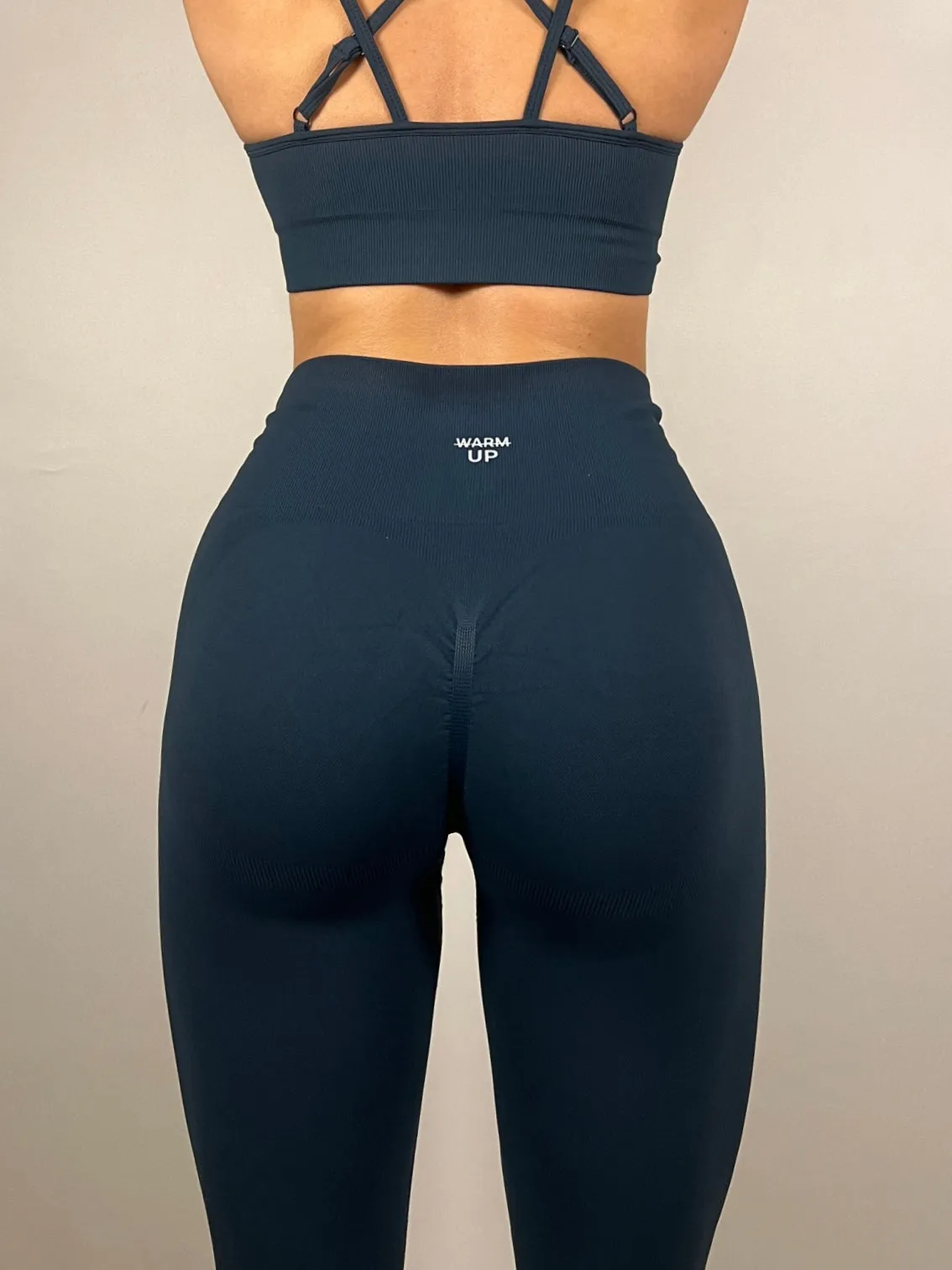 Oil Blue Seamless Leggings