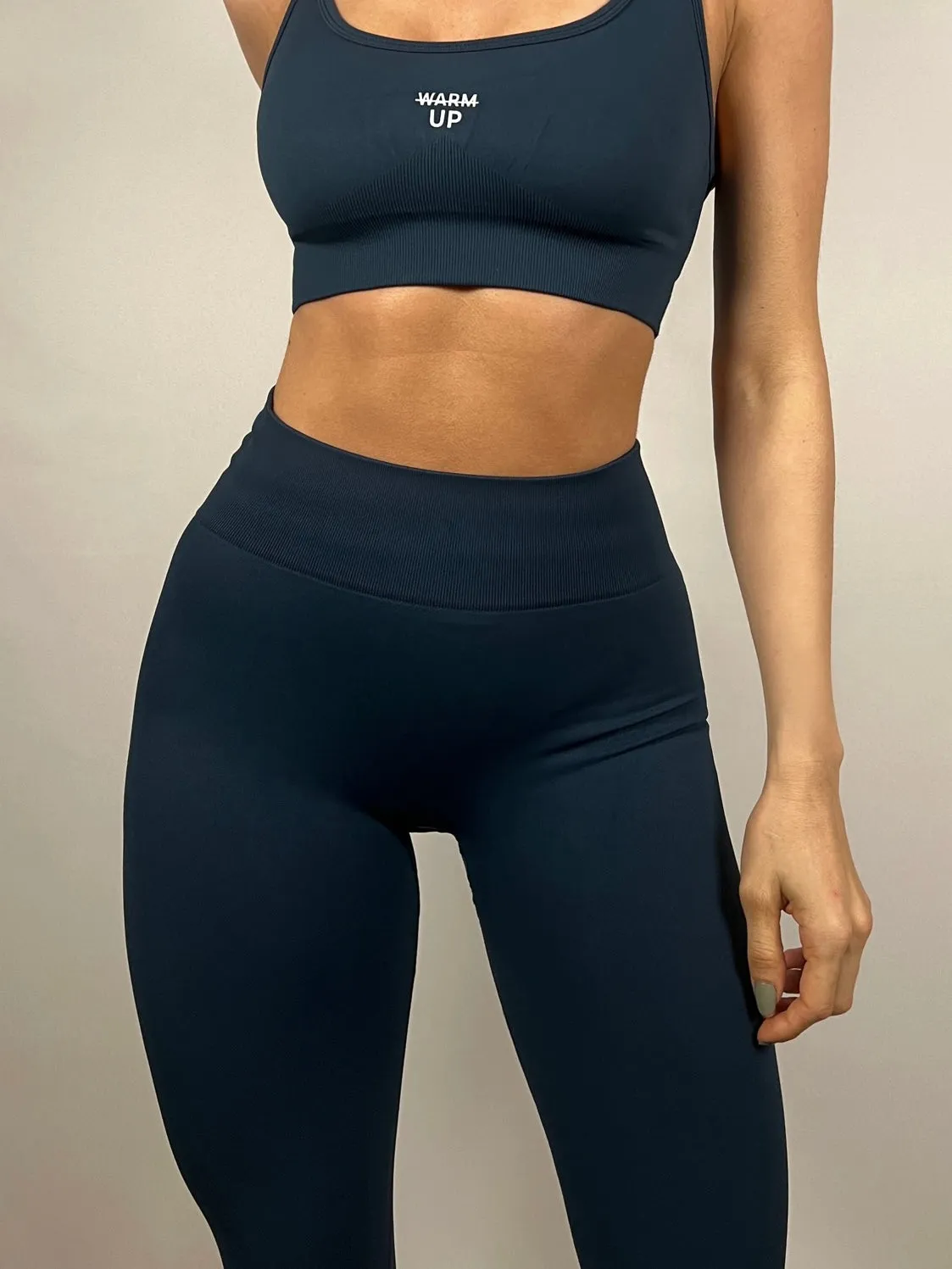 Oil Blue Seamless Leggings