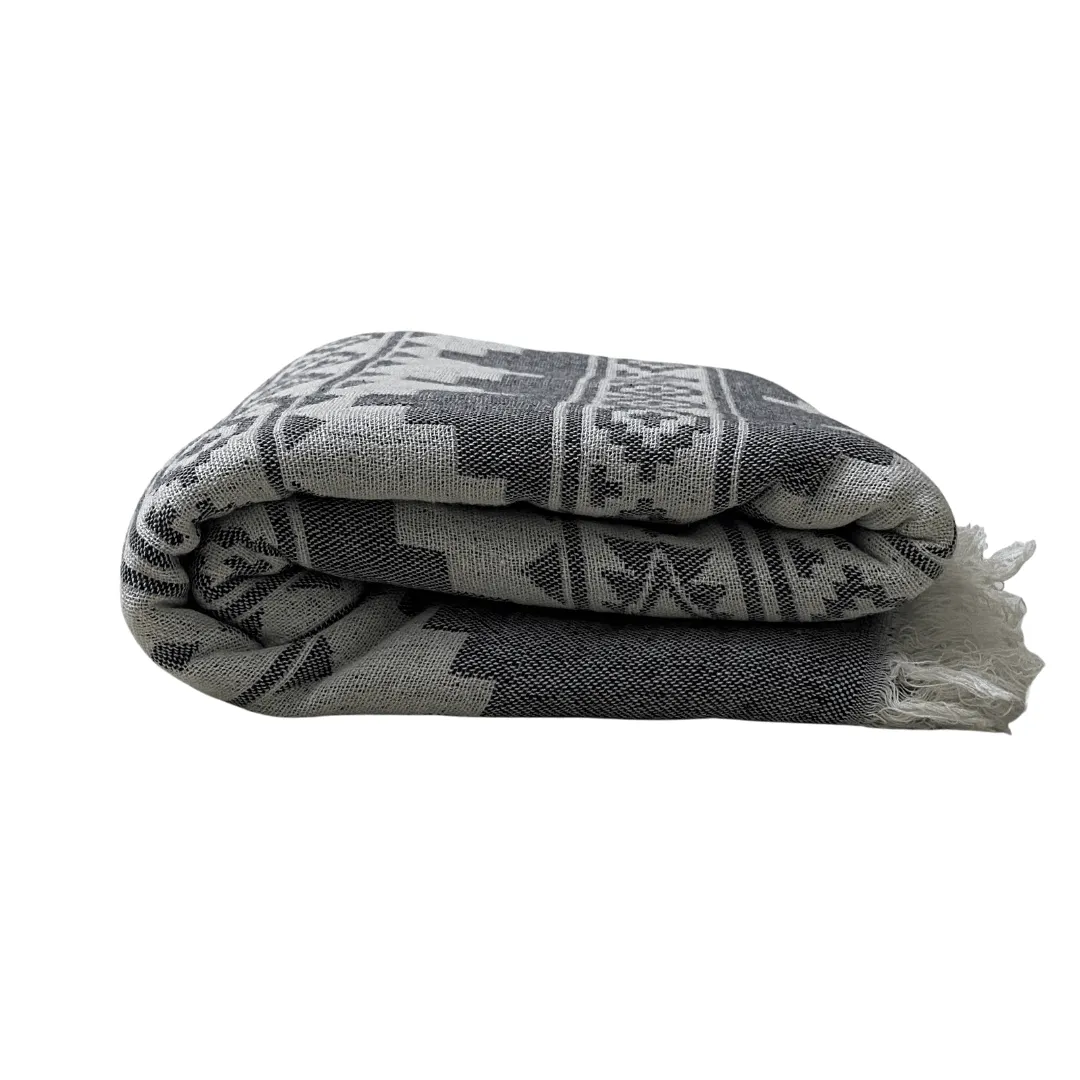 Organic Cotton Turkish Blanket/ Wrap