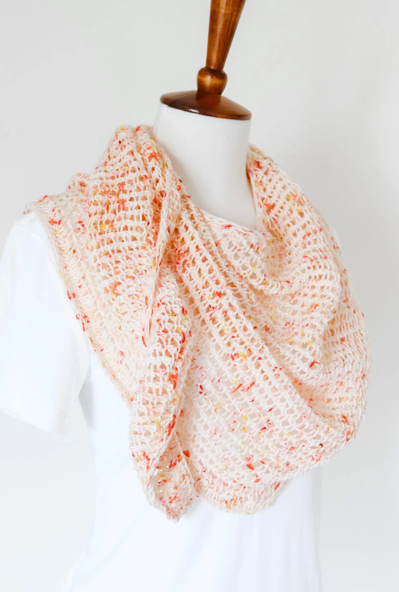 Party Punch Shawl // Crochet PDF Pattern