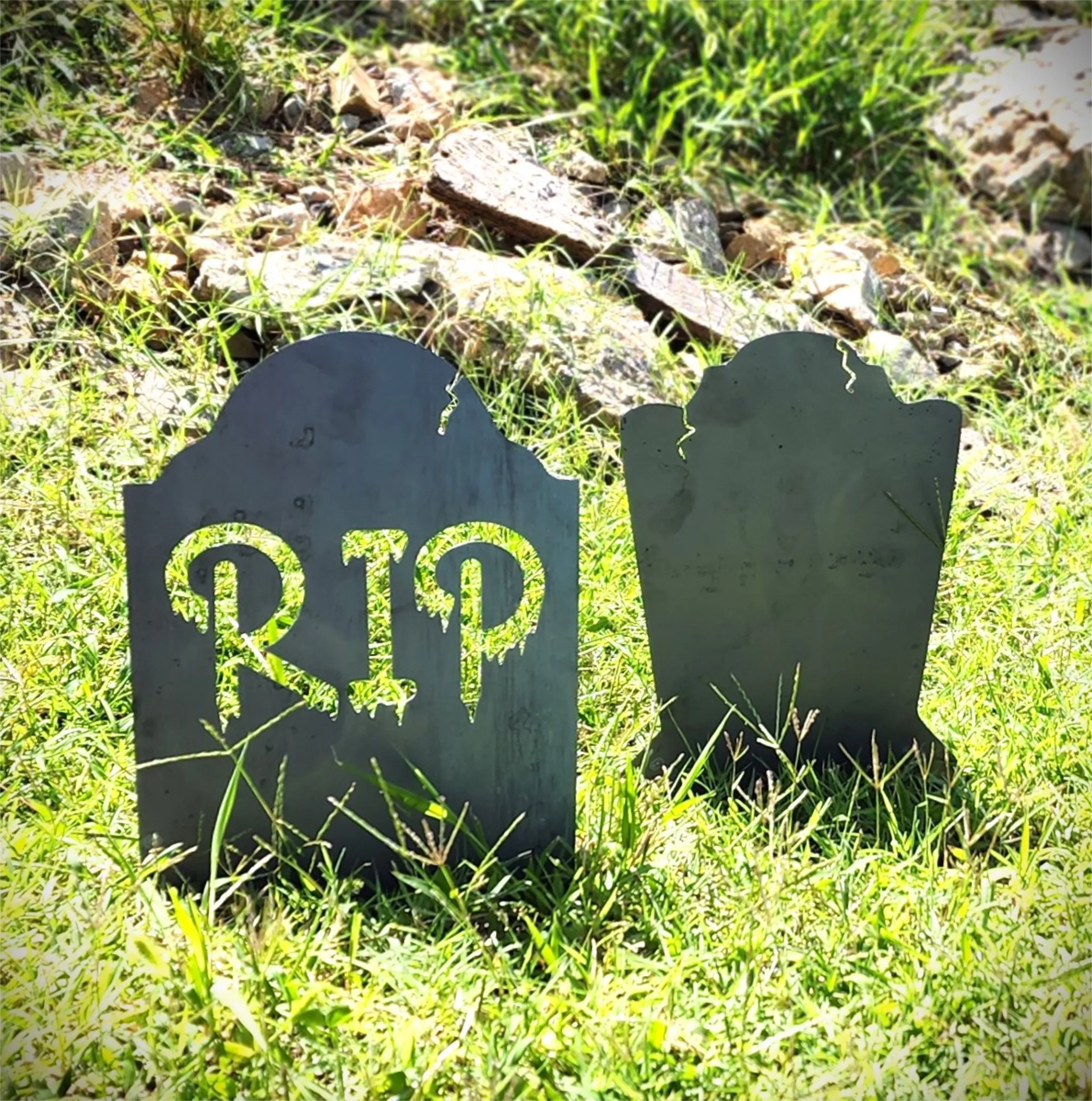 Personalized Spooky Tombstones - Halloween Decor- RIP - Funny Halloween - Spooky Season - Fall Decor