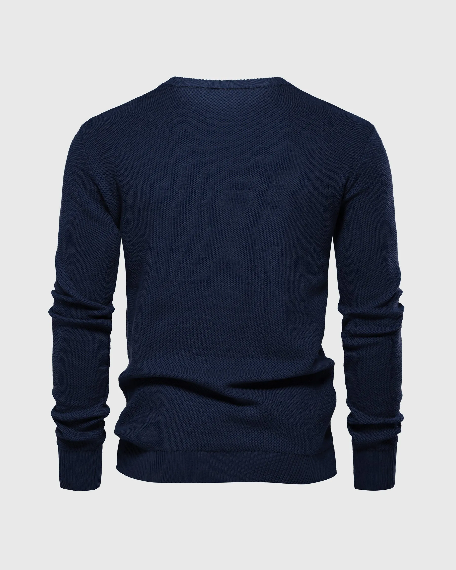 Pique Crew Sweater