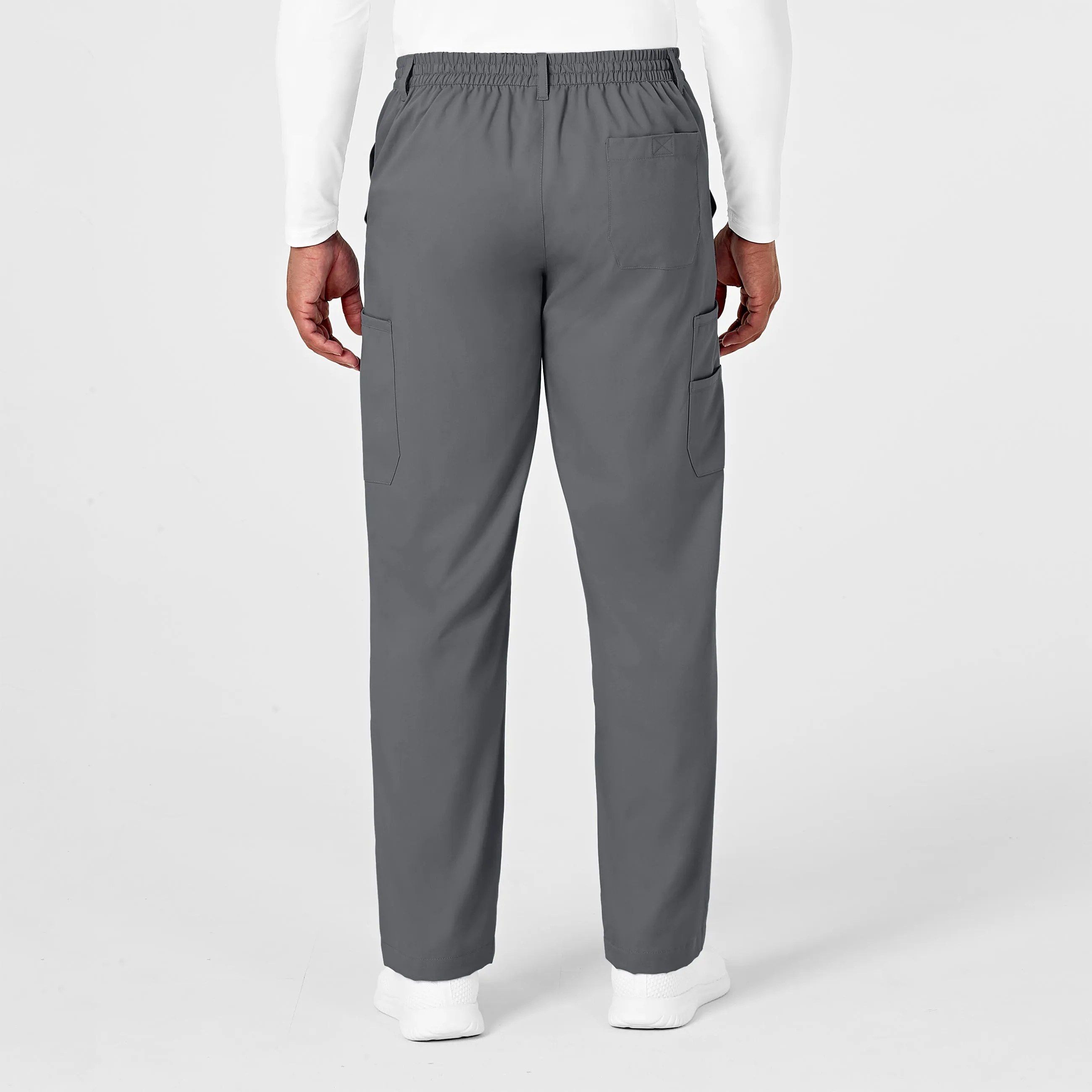 PRO Men's Cargo Scrub Pant - Pewter