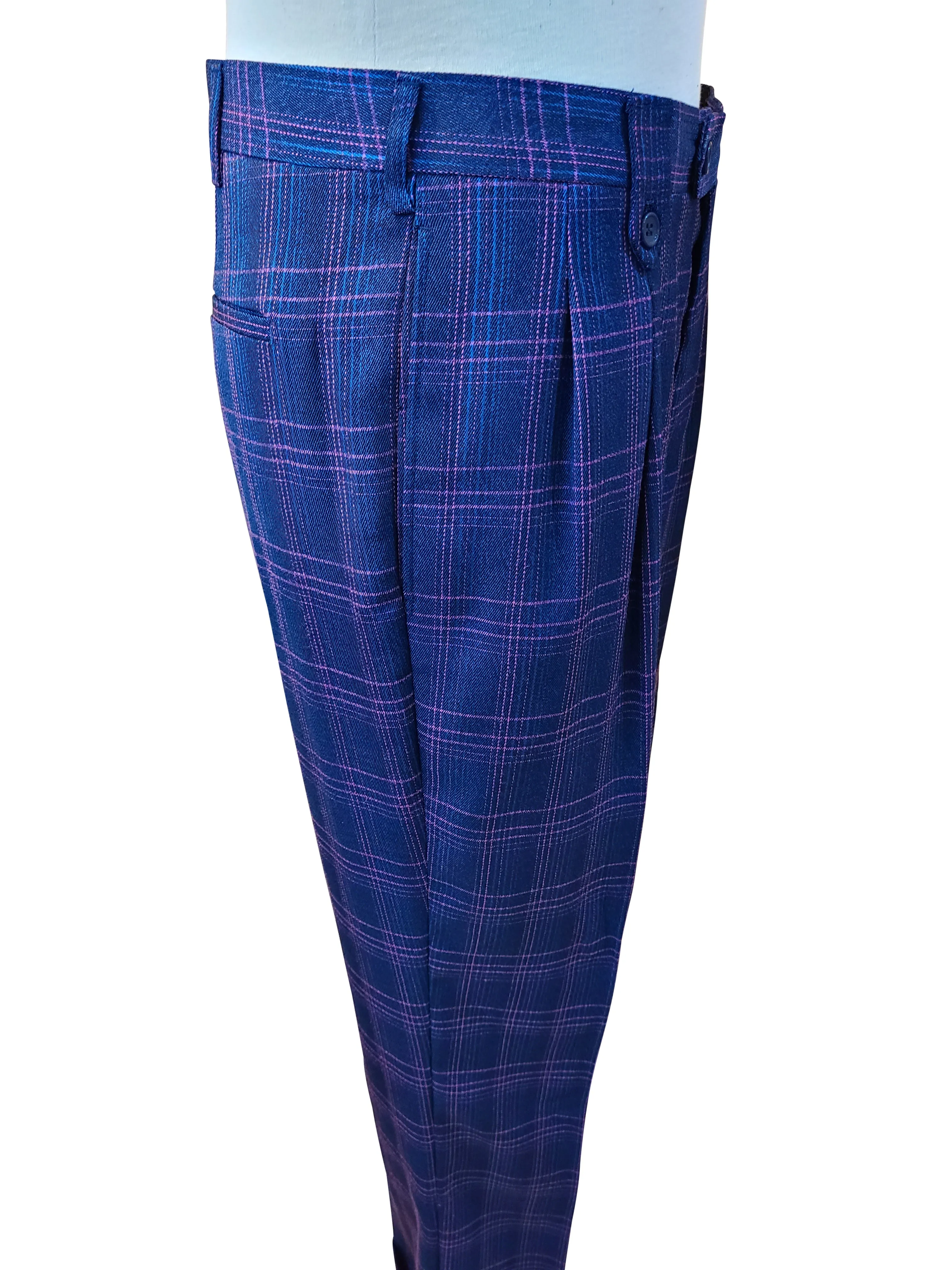 Pronti pleated Plaid Pants