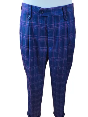 Pronti pleated Plaid Pants