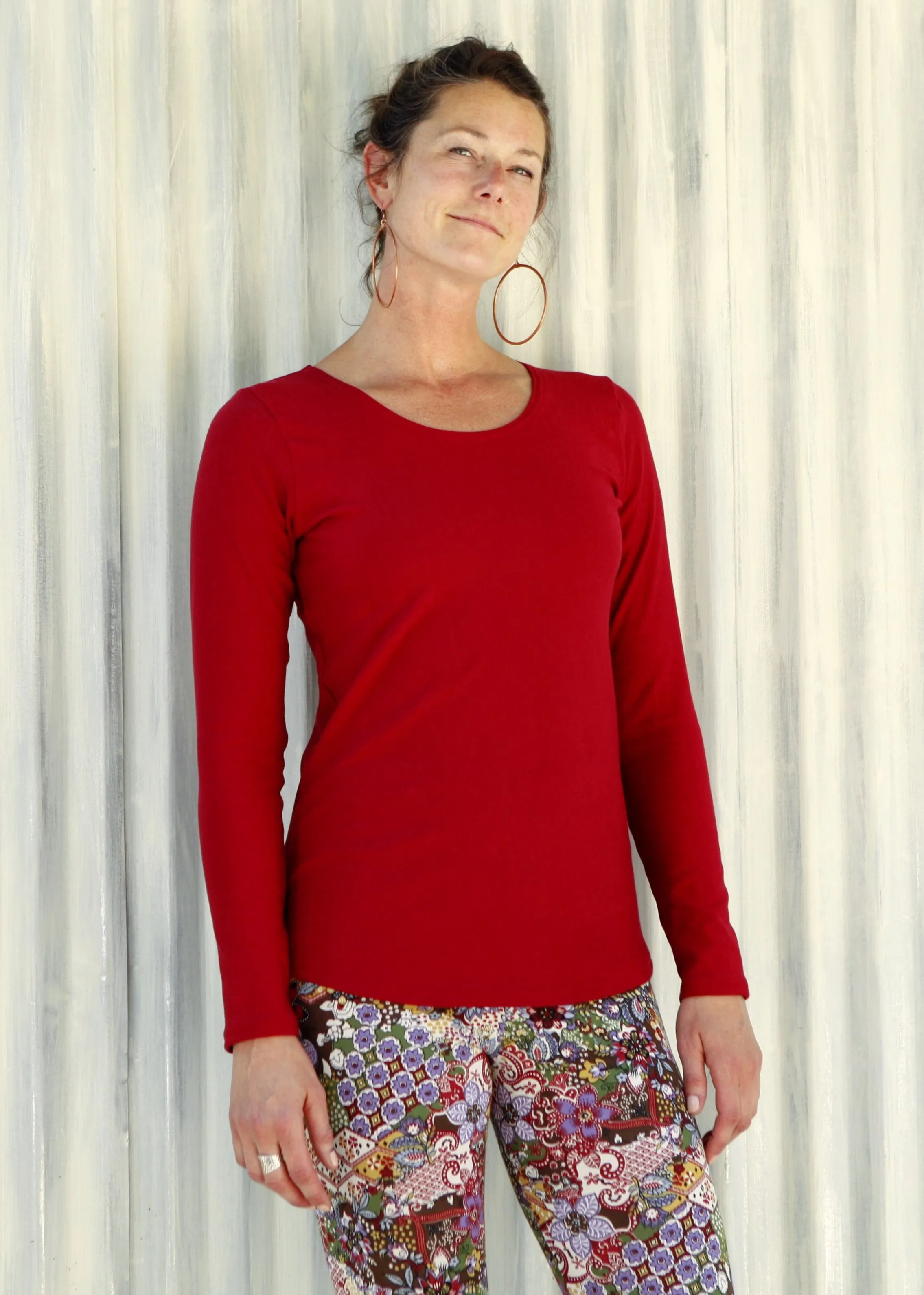 Red Luna Top