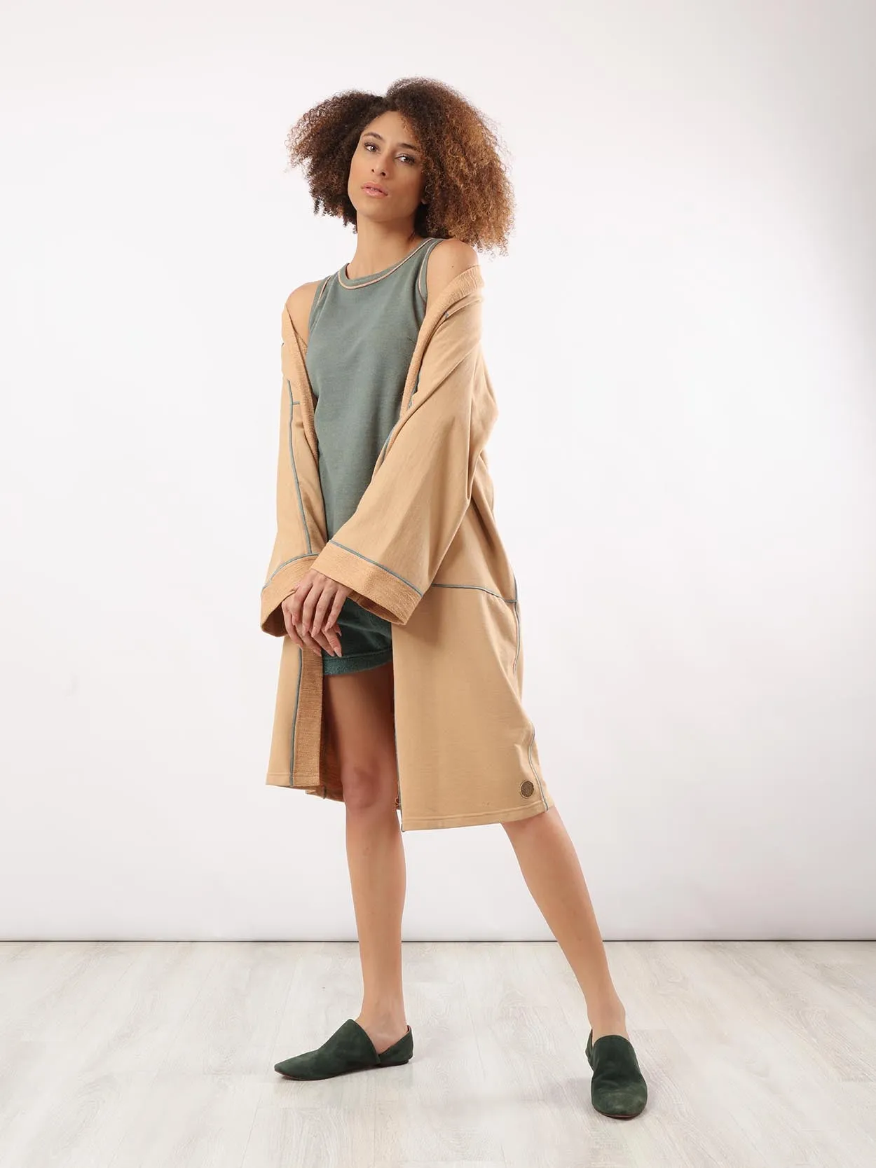 Reversible short coat