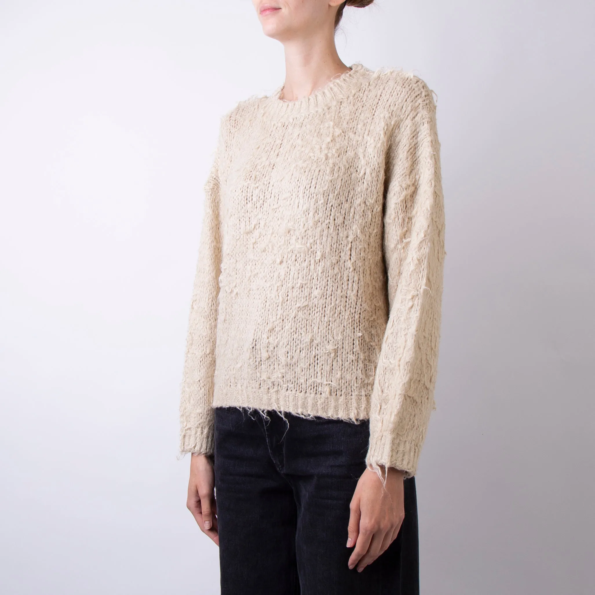 ROBERTO COLLINA SWEATER A49101 03 IVORY