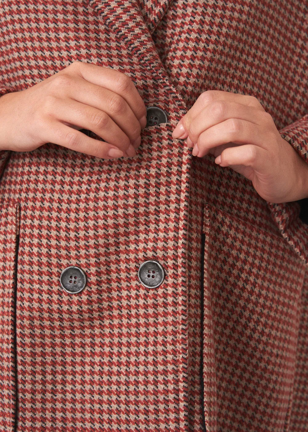 ROSA CHECK COAT