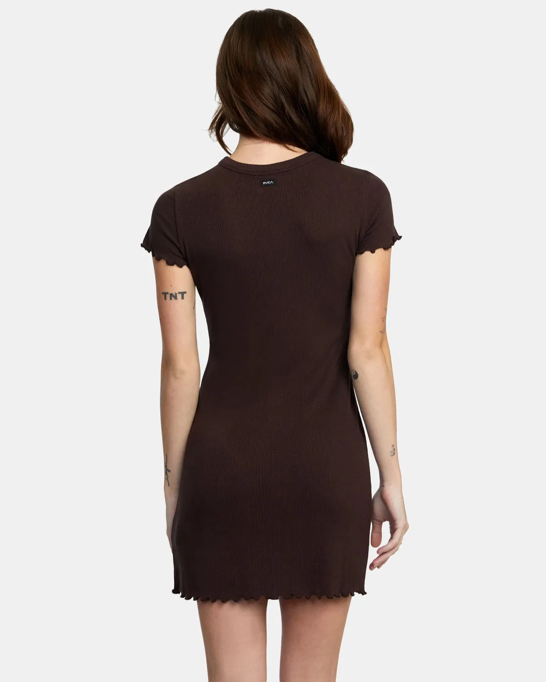 Rover Rib Knit Dress - Java