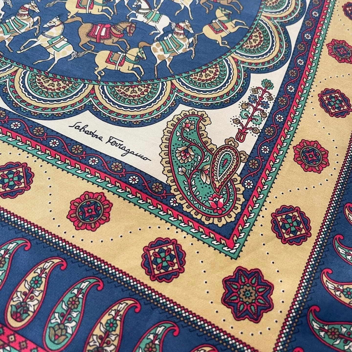 SALVATORE FERRAGAMO Vintage Scarf