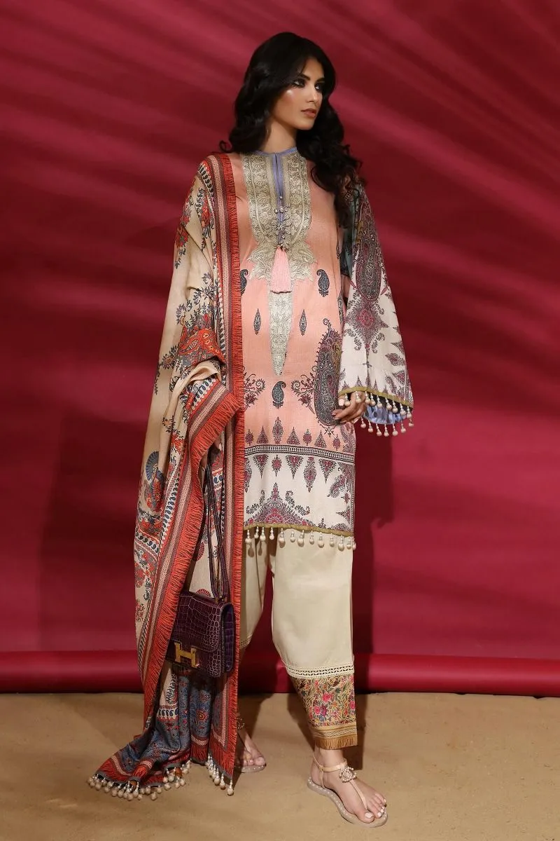 Sana Safinaz Muzlin Winter Collection 2019 – 2A