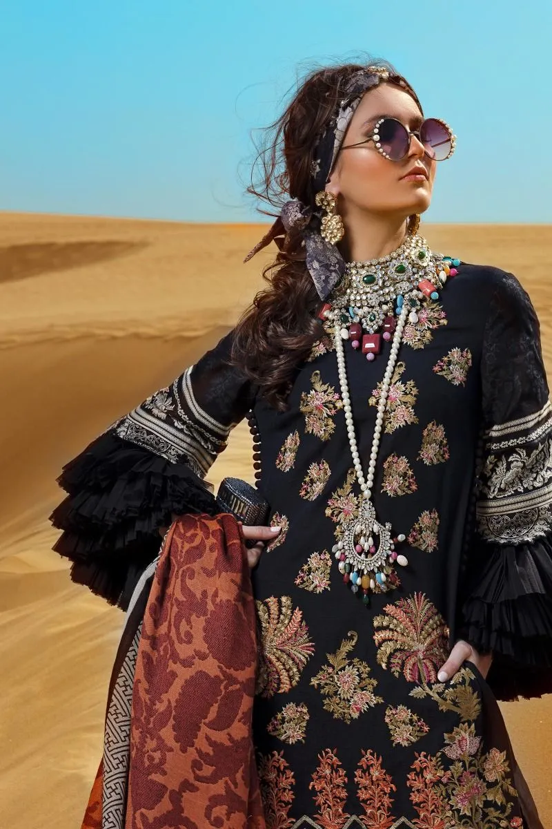 Sana Safinaz Winter Shawl Collection 2019 – 3B