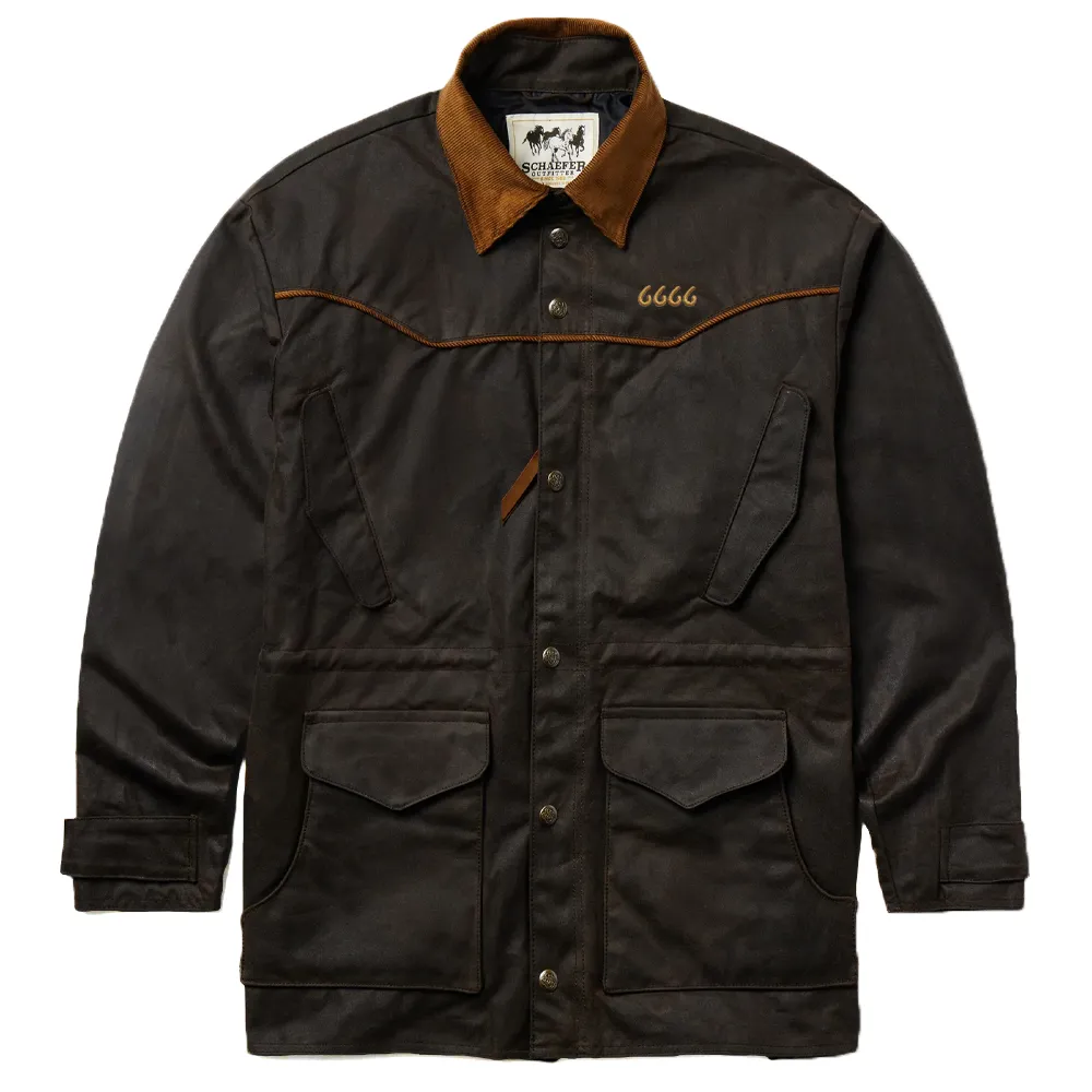 Schaefer RangeWax Drifter Coat - Oak