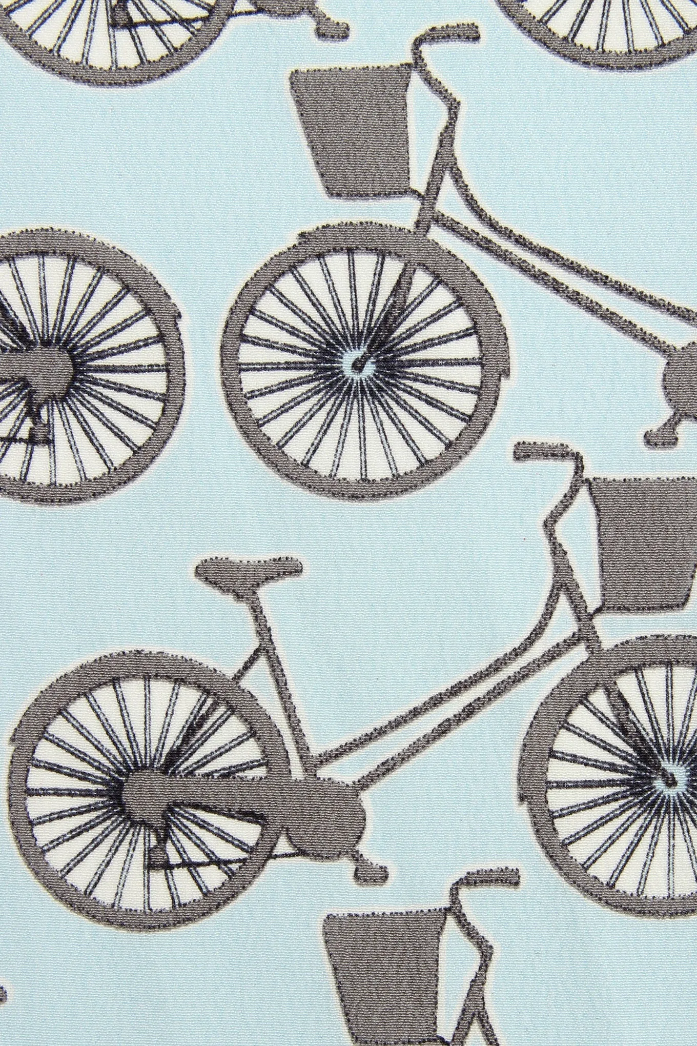 Silk Long Scarf BICYCLE