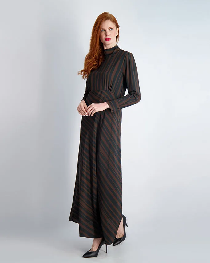 SILK PRINTED MAXI