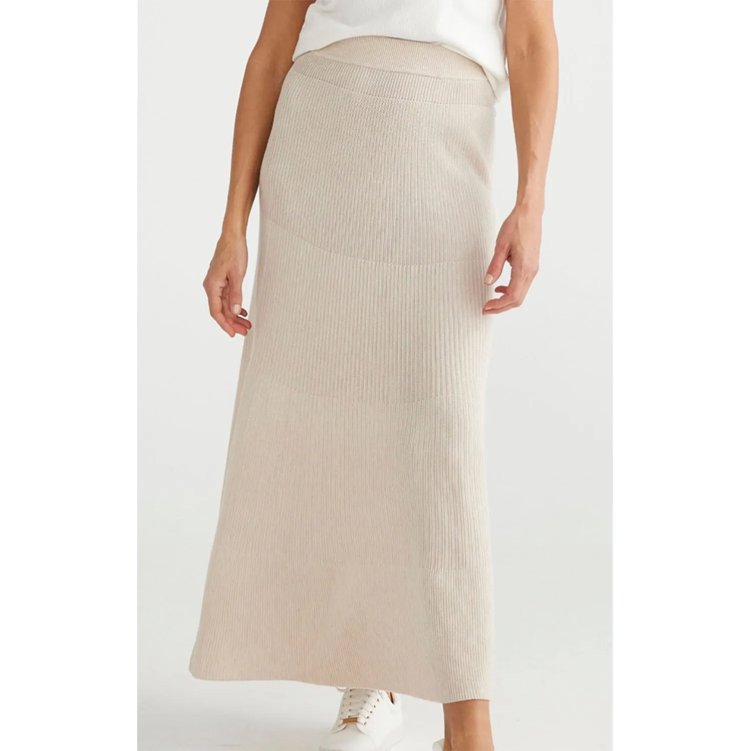 Skirt Knit Domenica - Champagne