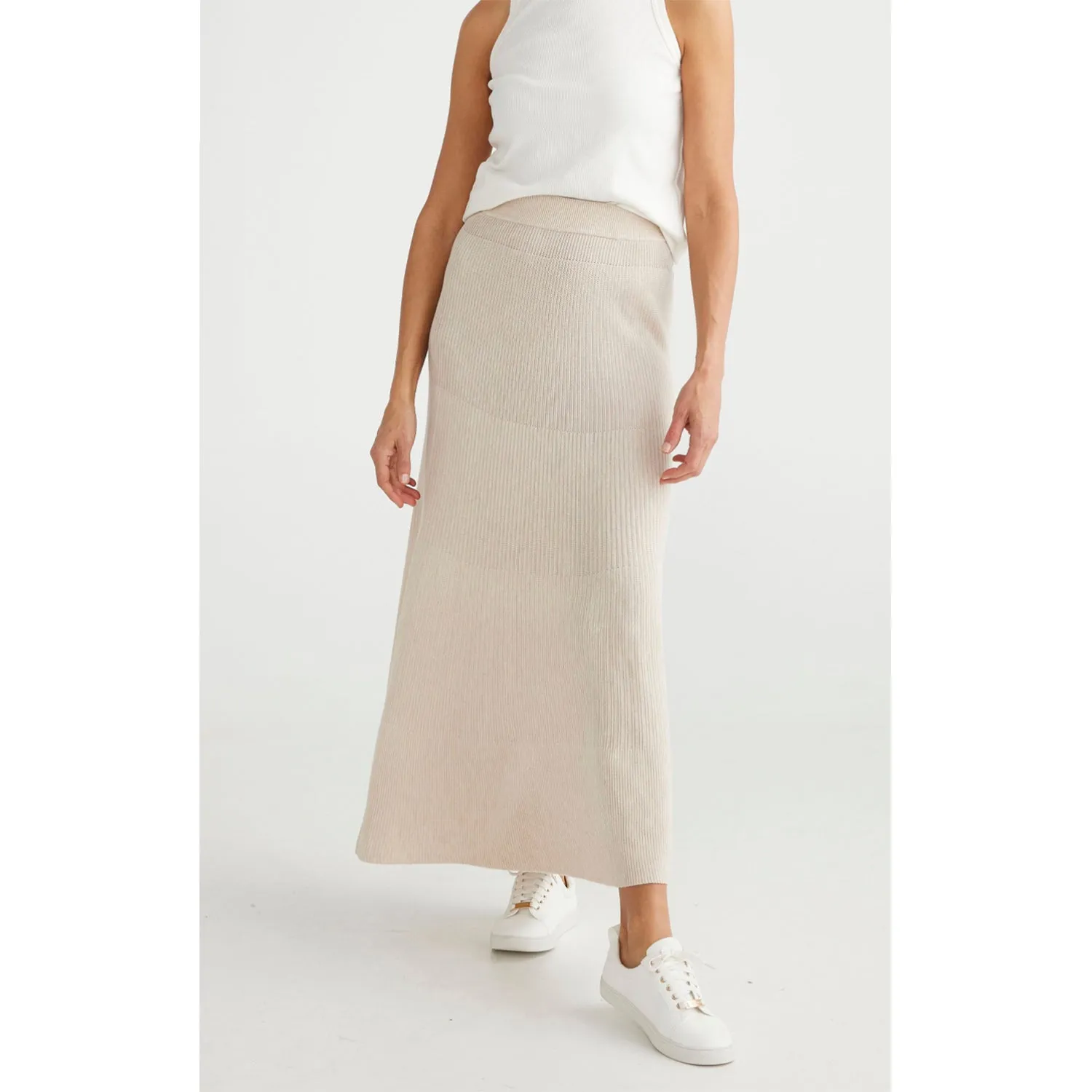 Skirt Knit Domenica - Champagne