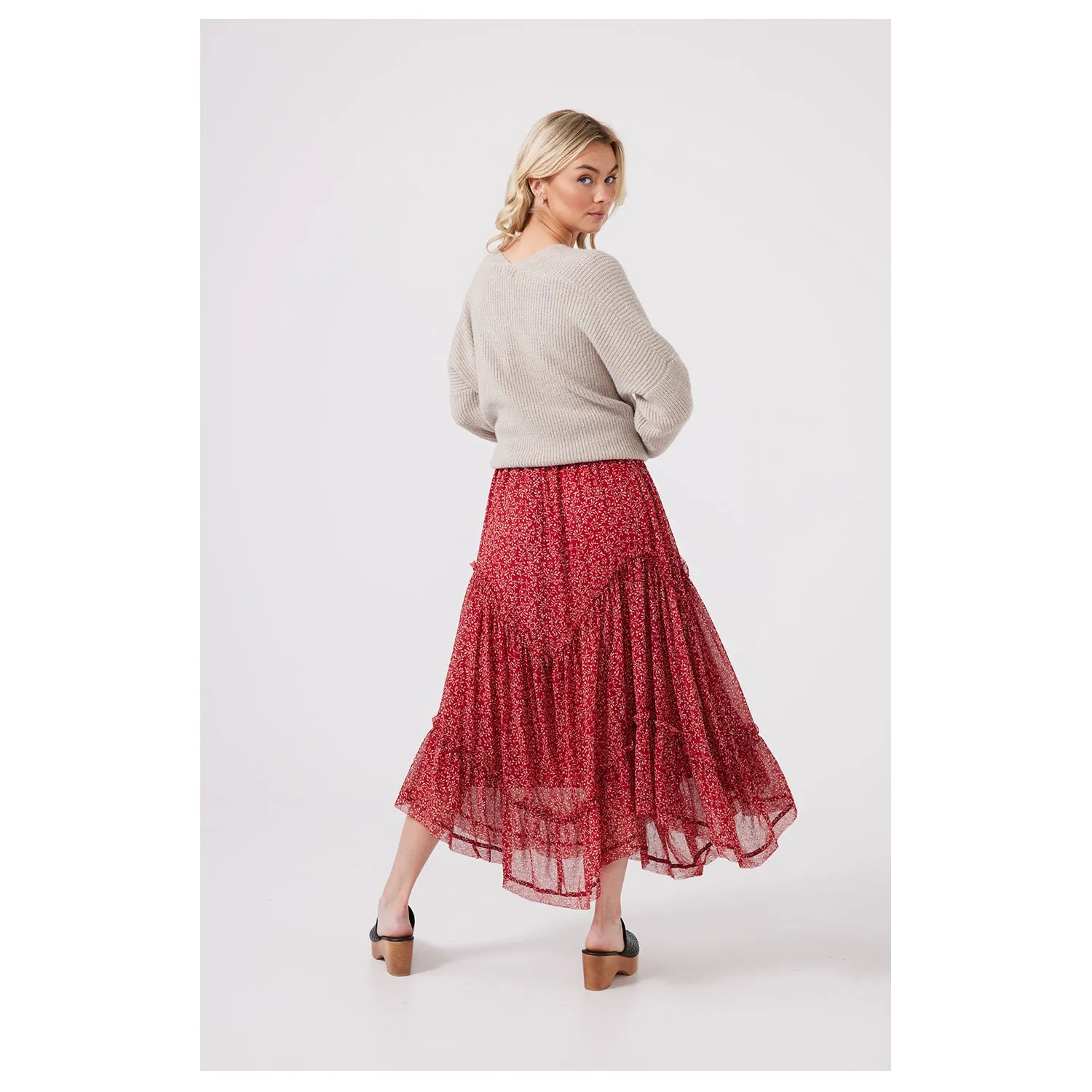 Skirt Sabrina - Red Mystic