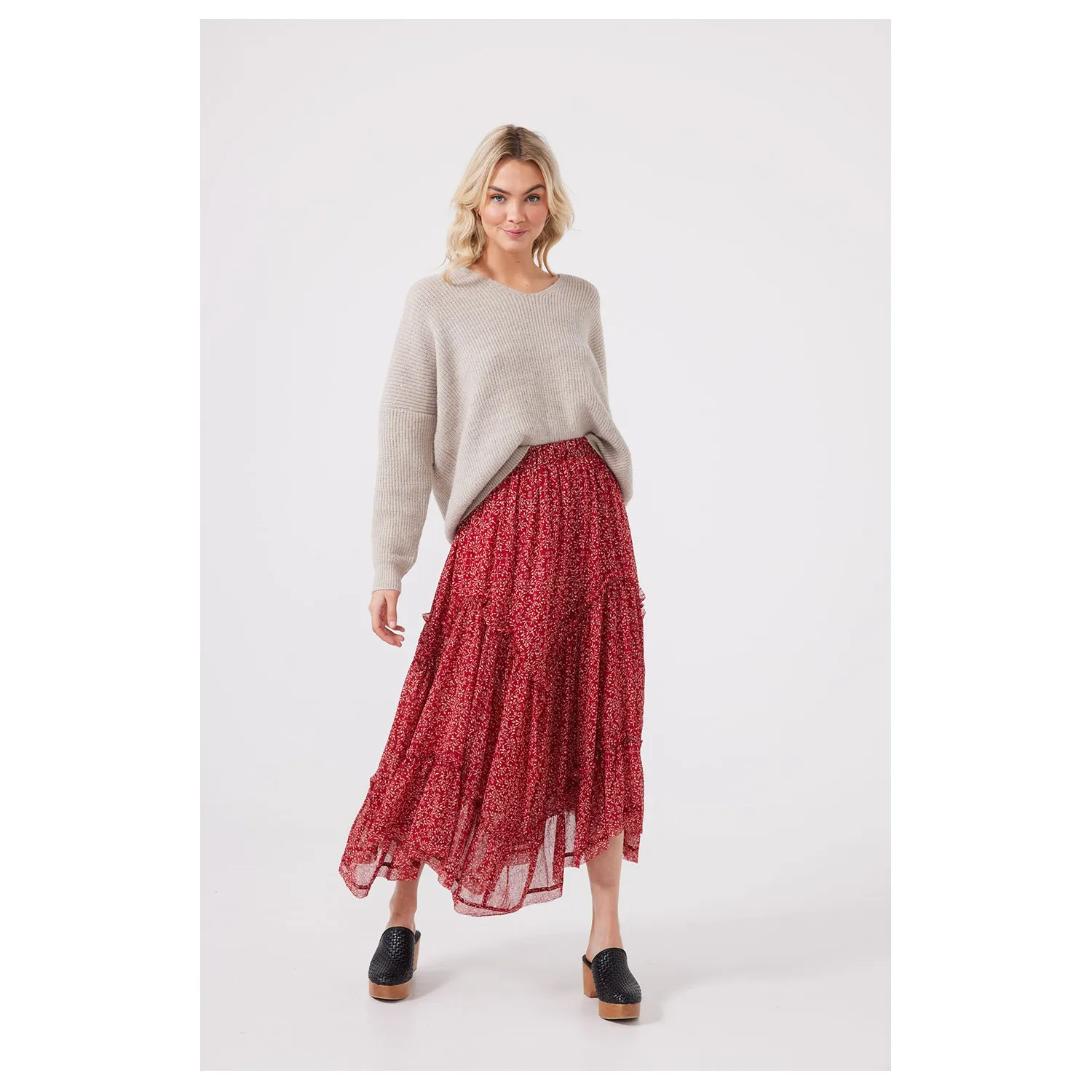 Skirt Sabrina - Red Mystic