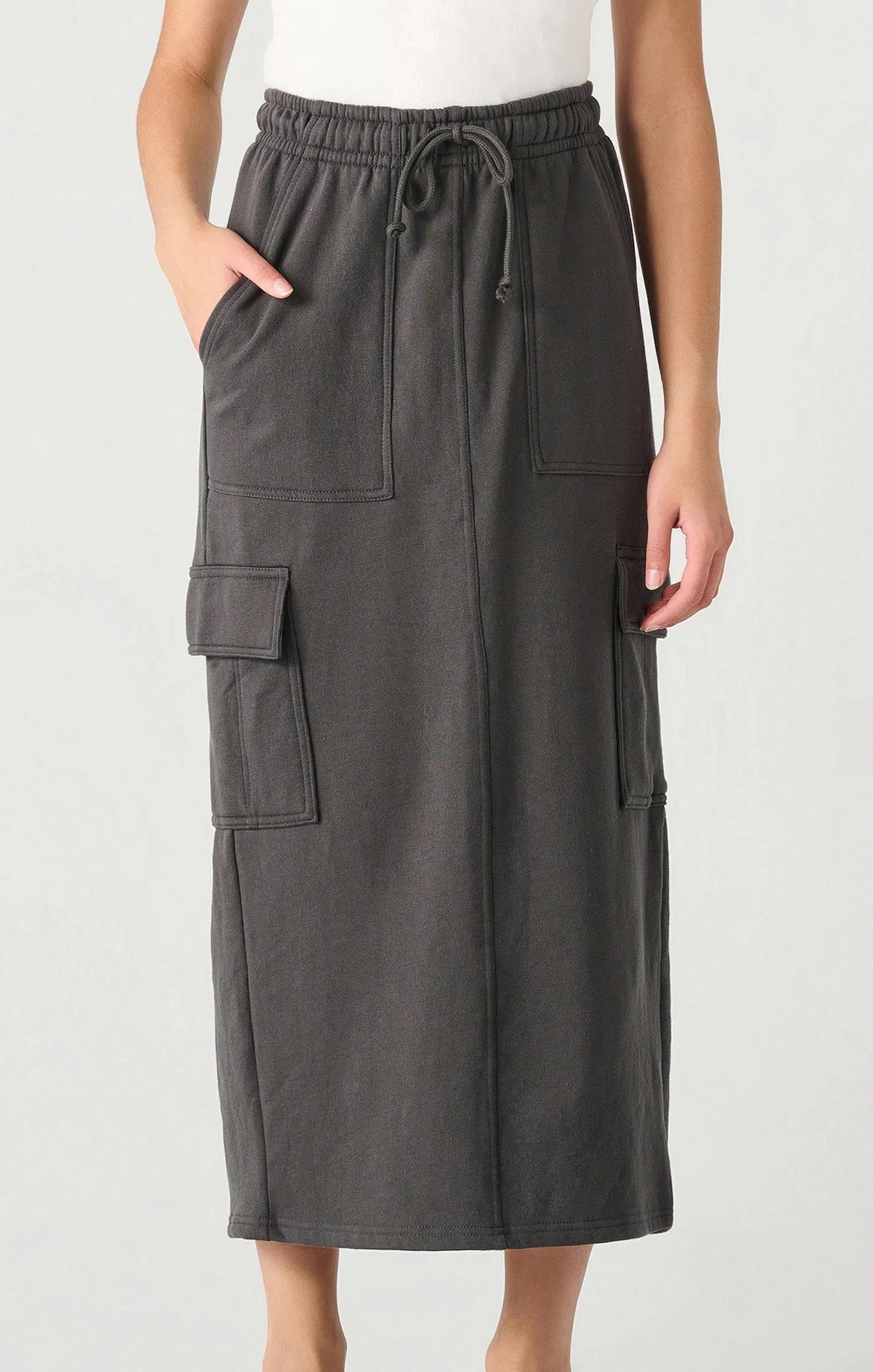 Soft Cargo Maxi Skirt