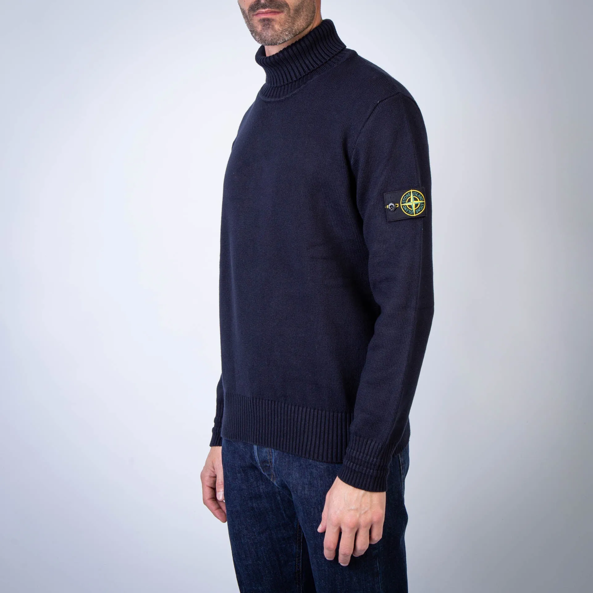 STONE ISLAND SWEATER 8115505A2 V0020 BLUE