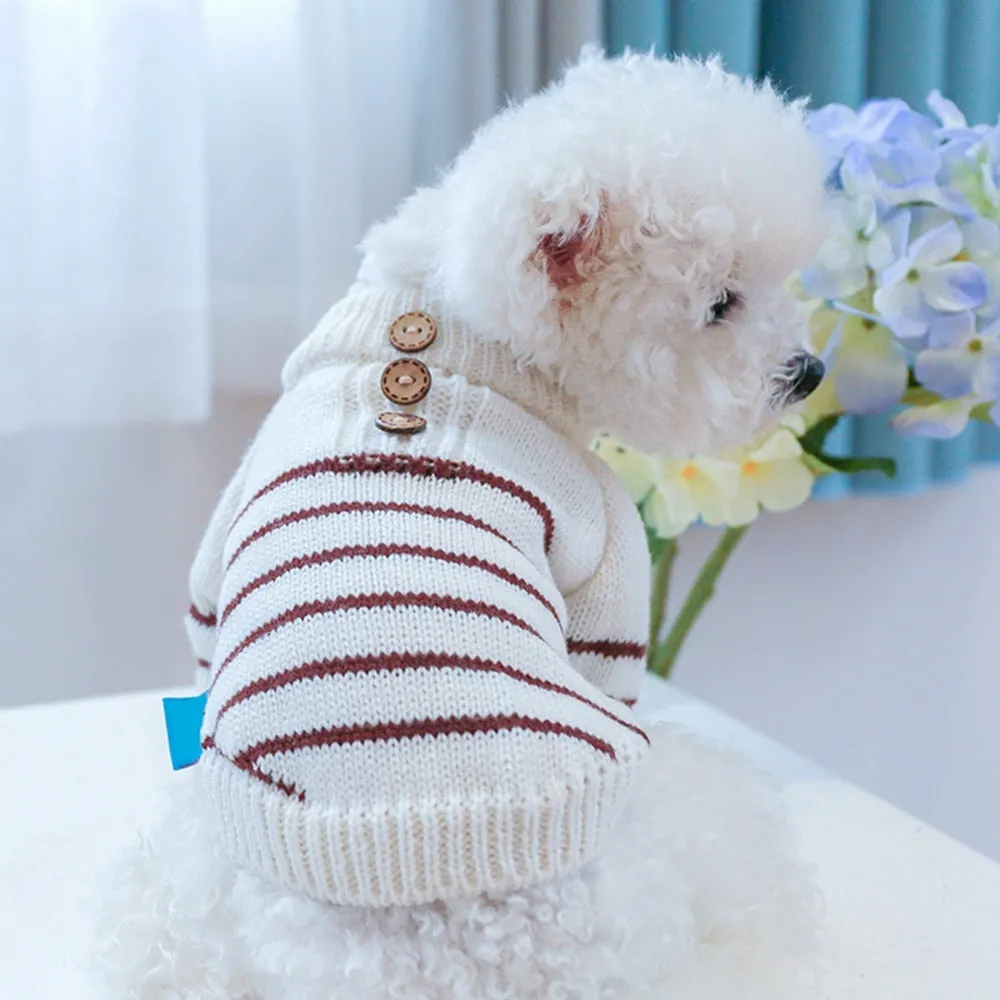 Striped Pet Sweater