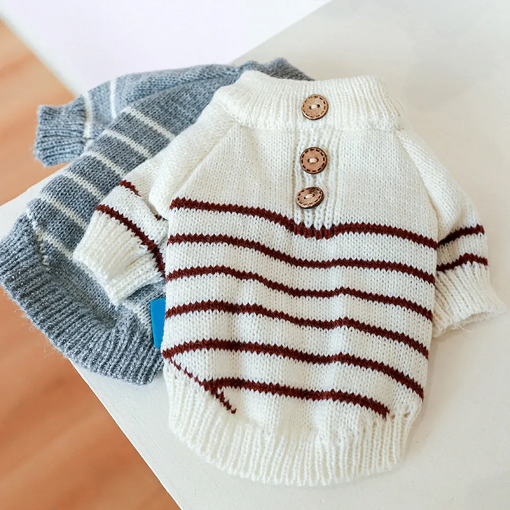 Striped Pet Sweater