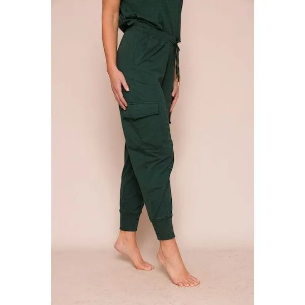 Suzy D Josephine Jersey Cargo Joggers