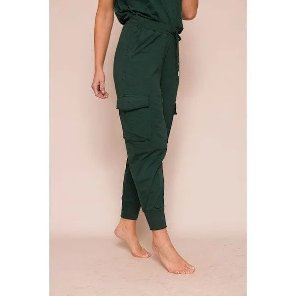 Suzy D Josephine Jersey Cargo Joggers