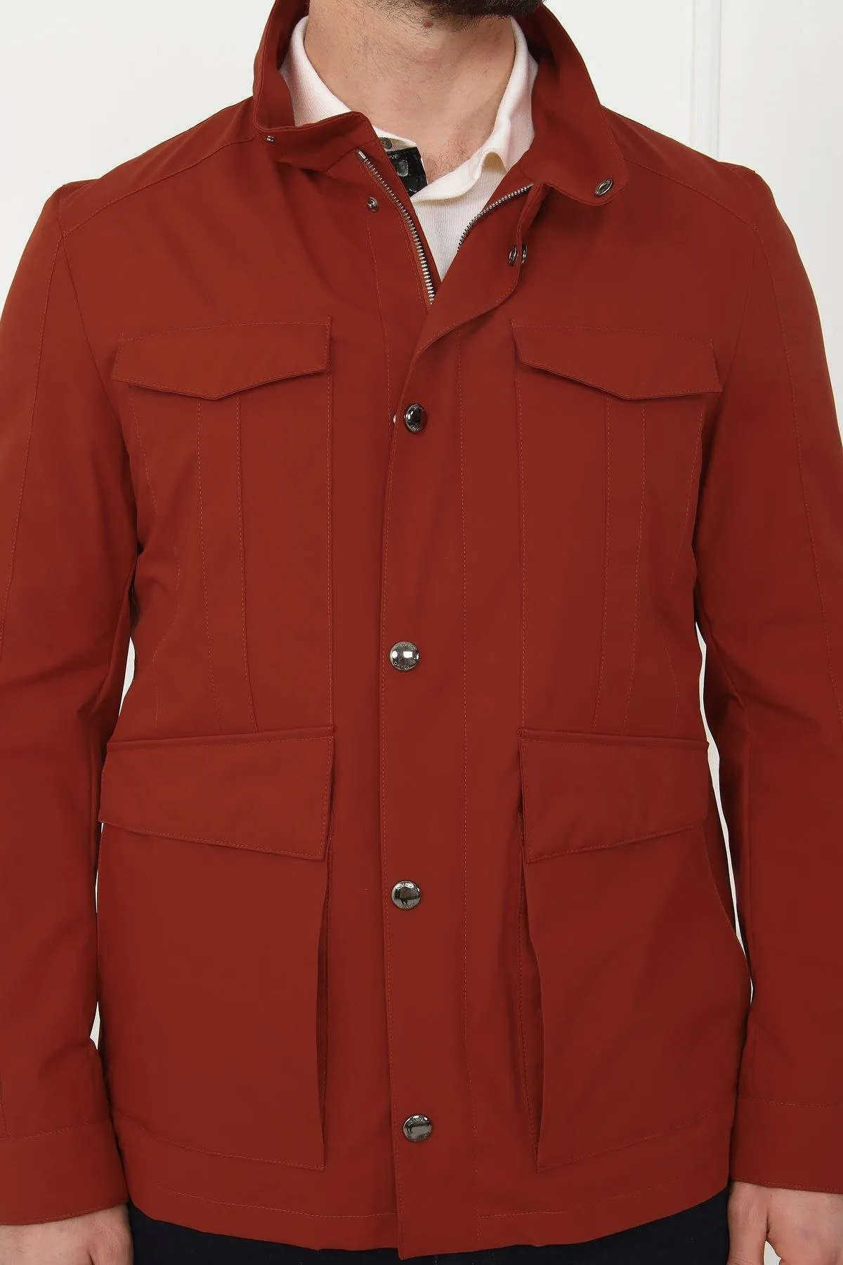 Terracotta Waterproof Coat