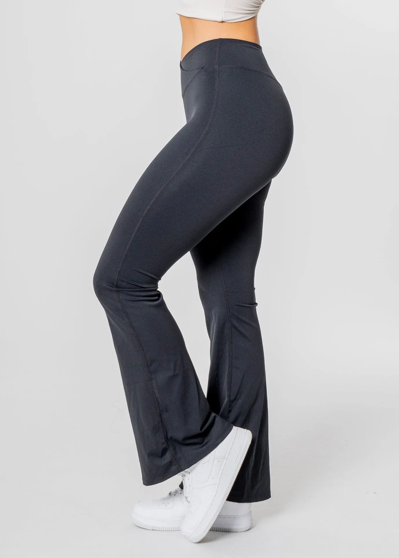 THRIVE Flared V-Waist Leggings