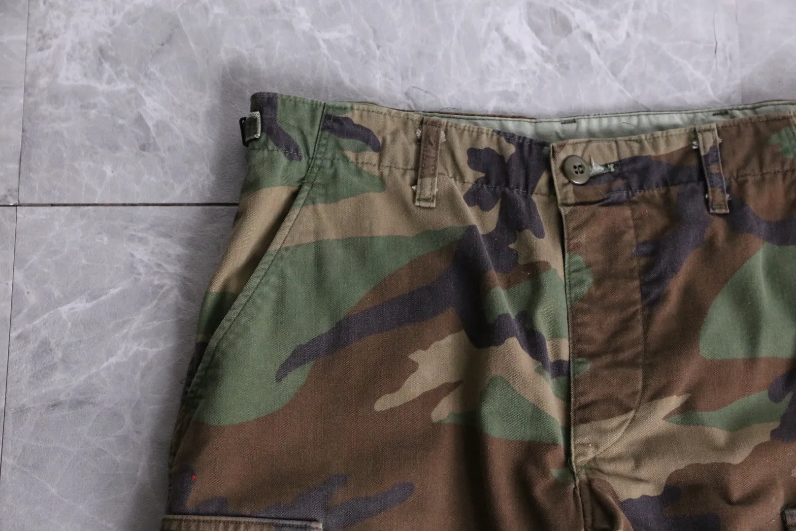 U.S army camouflage cargo pants