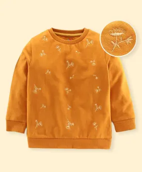 Ventra Girls Golden Flower Sweatshirt