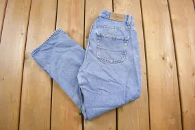 Vintage 1990s Nautica Blue Denim Jeans Size 26 x 24