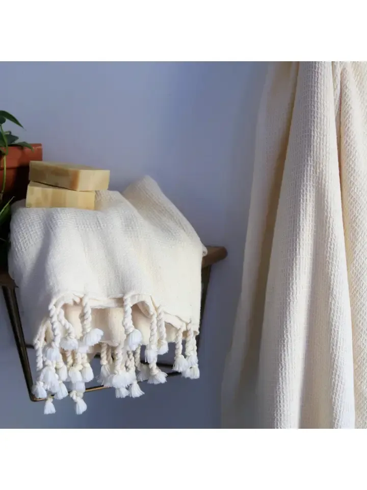 Waffle Weave Turkish Towel