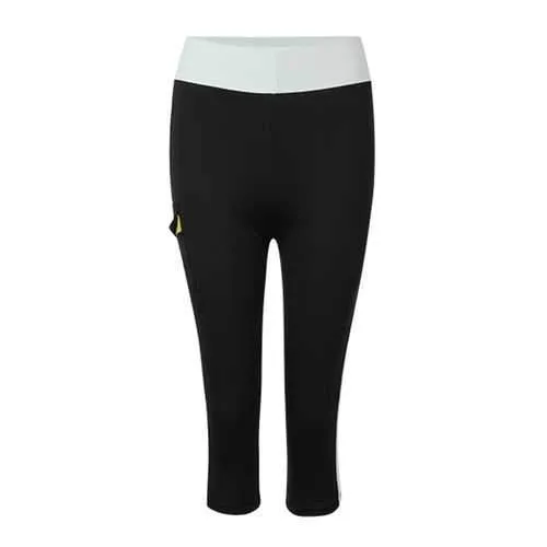 Women Elastic  Side Pocket Yoga Running Leggings