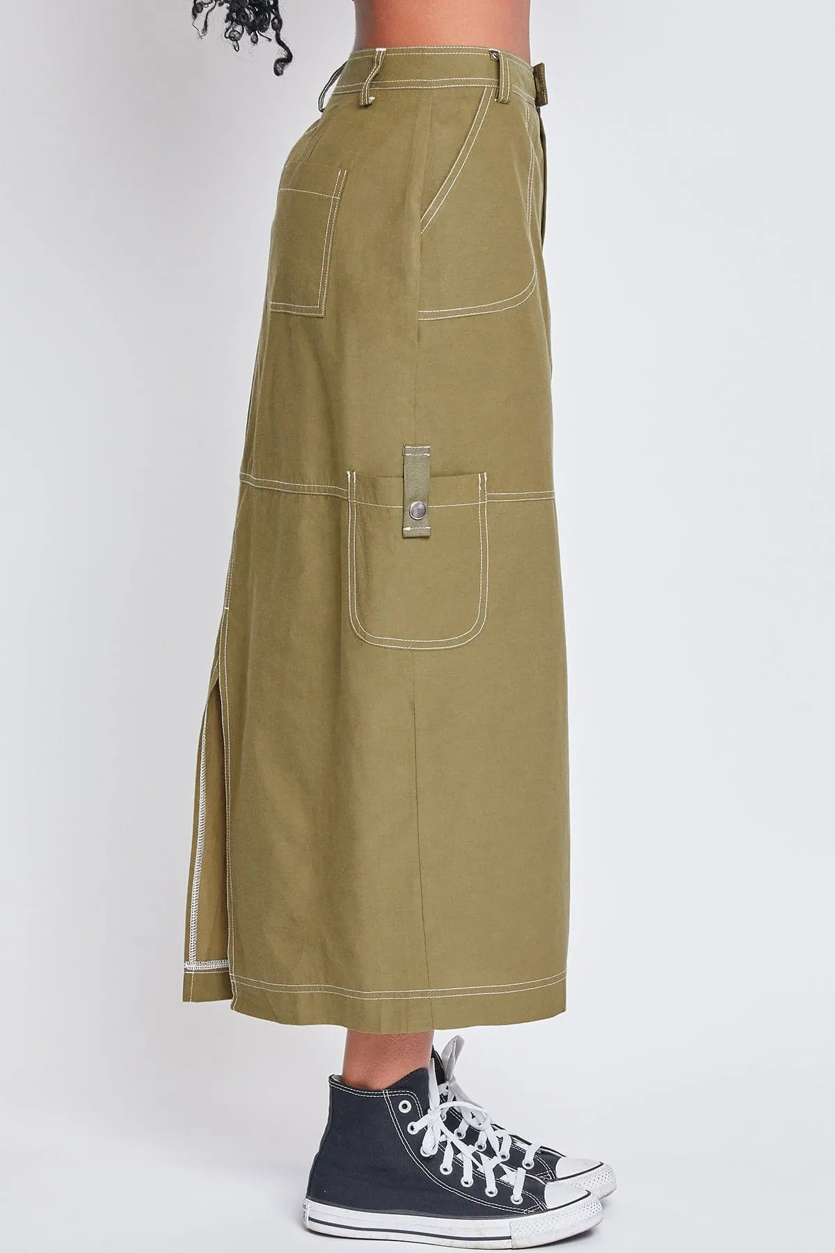 Women's Cargo Maxi Skirt