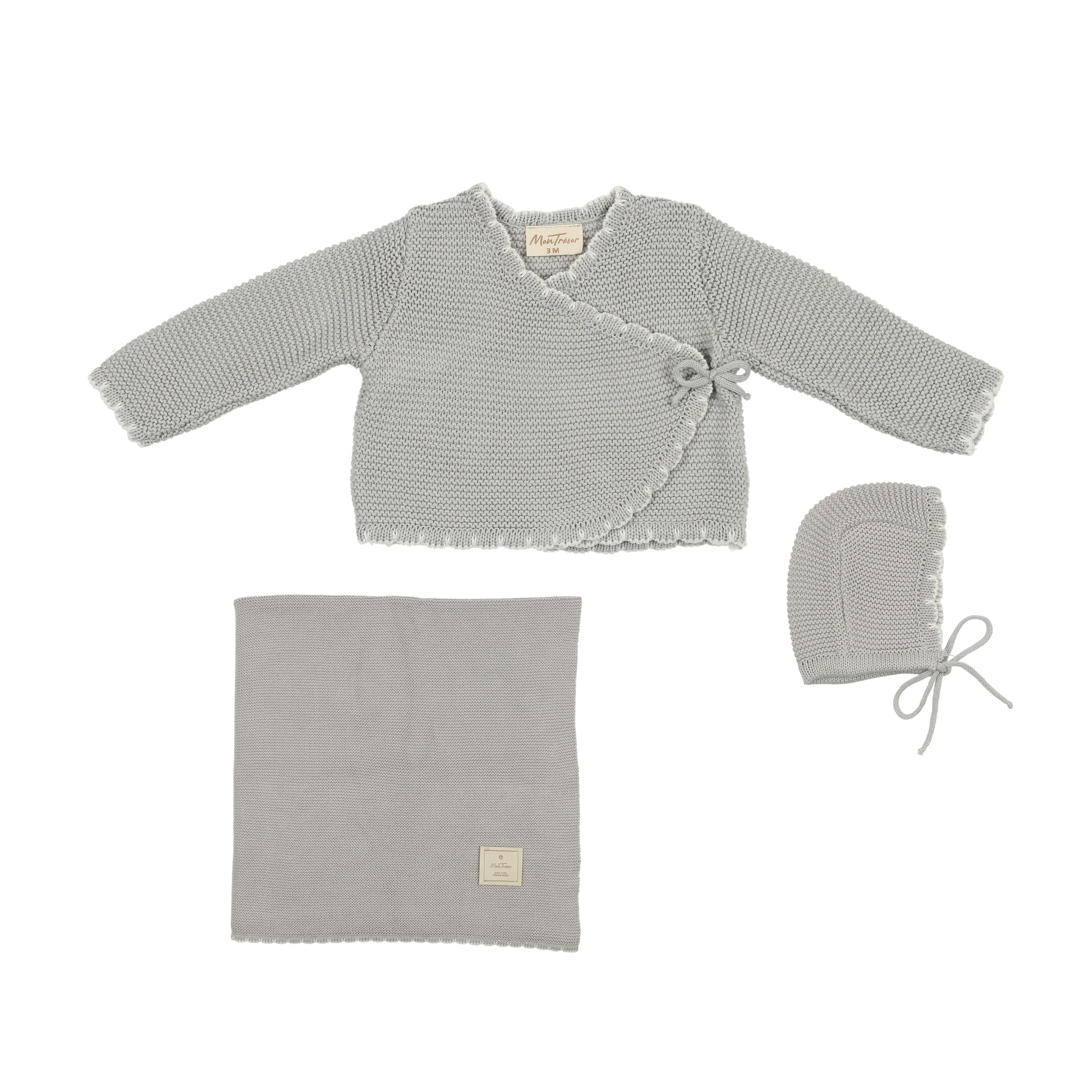 Wrapture Cardigan Layette Set